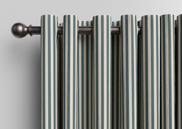 The British Stripe Co. Catherine, Teinbridge No.3 - Made to Measure Curtains - Image 12